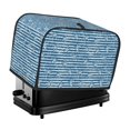 thumbnail image 1 of Lsque Ocean on Striped Print 2 Slice Toaster Cover , Kitchen Appliance Dustproof Protector , Toaster Protector Dustproof Kitchen Appliance Cover, 1 of 7