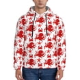 thumbnail image 1 of Lsque Octopus Pattern Casual Men's Hoodie,Hooded Sweatshirt with Kangaroo Pocket,Pullover Hoodie-XX-Large, 1 of 7