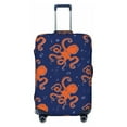 thumbnail image 1 of Lsque Octopus Printed Luggage Cover, Travel Luggage Protector,Scratch and Dirt Resistant, Fits 18-32 Inch Luggage - Large, 1 of 9