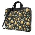 thumbnail image 1 of Lsque Octopuses And Leaves Pattern Laptop Bag – Portable & Slim Single-Shoulder Computer Case with Adjustable Strap, Protective, Lightweight for 13”/14”/15.6” Laptops, 1 of 8