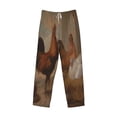 thumbnail image 1 of Lsque Oil Painting Chicken And Duck Print Men's Pajama Pants, Lounge Pant - Comfortable Home Wear,Elastic Waistband, Stylish Design-Medium, 1 of 9