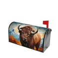 Lsque Oil Painting Style Iceberg Yak Mailbox Cover Standard Size