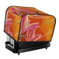 thumbnail image 1 of Lsque Orange Flower Psychedelic Print 4 Slice Toaster Cover , Kitchen Appliance Dustproof Protector , Toaster Protector Dustproof Kitchen Appliance Cover, 1 of 7
