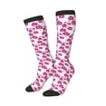 thumbnail image 1 of Lsque Orchids Flowers Printed Crew Socks Men's Women's LightWeight Thin Casual Calf Socks ,Knee High Socks,Cotton Socks, 1 of 9