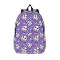 thumbnail image 1 of Lsque Owl And Flowers Pattern Canvas Daypack, Durable Backpack, High-quality Versatile Backpack,Vintage Compact Backpack-Medium, 1 of 6