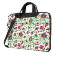 thumbnail image 1 of Lsque Paisley Pattern Laptop Bag – Portable & Slim Single-Shoulder Computer Case with Adjustable Strap, Protective, Lightweight for 13”/14”/15.6” Laptops, 1 of 8