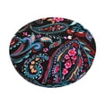 thumbnail image 1 of Lsque Paisley Pattern Round Bar chair cushion covers Velvet Fabric Premium Comfort Protects from Scratches and Stains for 14-17 Inch Chair-13 inch, 1 of 7