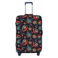 thumbnail image 1 of Lsque Paisley1 Printed Luggage Cover, Travel Luggage Protector,Scratch and Dirt Resistant, Fits 18-32 Inch Luggage - X-Large, 1 of 9