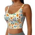 thumbnail image 1 of Lsque Peanuts 8 Printed Women'S Sports Bra, Compression, Moisture Wicking, High-Impact Sports Bra For Women,Supportive sports bra-XX-Large, 1 of 9