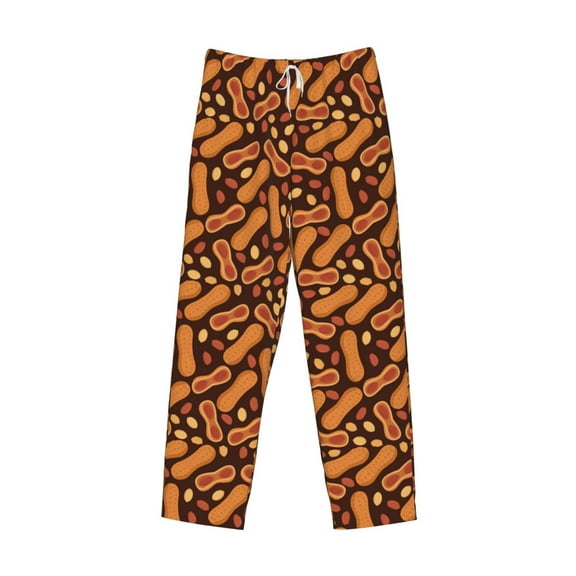 Lsque Peanuts2 Print Men's Pajama Pants, Lounge Pant - Comfortable Home Wear,Elastic Waistband, Stylish Design-XX-Large