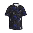 thumbnail image 1 of Lsque Physical Formulas pattern Hawaiian Shirt for Men, Unisex Summer Beach Casual Short Sleeve Button Down Shirts-Small, 1 of 9