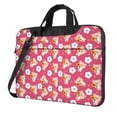 thumbnail image 1 of Lsque Piggy Sunflower Pattern Laptop Bag – Portable & Slim Single-Shoulder Computer Case with Adjustable Strap, Protective, Lightweight for 13”/14”/15.6” Laptops, 1 of 8