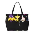 thumbnail image 1 of Lsque Pikmin Beach Travel Bag - Water-Resistant, Large Capacity Lightweight Tote with 7 Pockets for Women and Men - Perfect for Beach, Pool, Gym, and Travel, 1 of 6