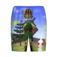 thumbnail image 1 of Lsque Pikmin Mens Sleep Pajama Shorts,Short Pajama Pants, Cotton Ultra-Soft Knit-Small, 1 of 9