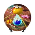 thumbnail image 1 of Lsque Pikmin Pattern Ceramic Decorative Plate Decorative Plates with Display Stand Personalized Porcelain Plate Ceramic Ornaments for Wall Hanging Decoration-7in, 1 of 6