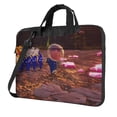 thumbnail image 1 of Lsque Pikmin Pattern Laptop Bag – Portable & Slim Single-Shoulder Computer Case with Adjustable Strap, Protective, Lightweight for 13”/14”/15.6” Laptops, 1 of 8