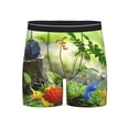 thumbnail image 1 of Lsque Pikmin Pattern Men's Performance Stretch Underwear, Athletic Long Leg Briefs，Moisture-Wicking-Medium, 1 of 6