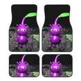 thumbnail image 1 of Lsque Pikmin Print 4-Piece Floor Mats, Heavy-Duty Rubber Liners, Anti-Slip Design, All-Season Automotive Protection, Vehicles, Cars, Trucks, and SUVs, 1 of 7
