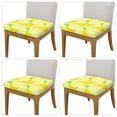 thumbnail image 1 of Lsque Pikmin Printed Square Couch Cushion Covers, Floral Sofa Cushion Covers Replacement, Stretch Couch Covers for Couch-16.9in, 1 of 9