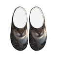 thumbnail image 1 of Lsque Pilot Cat In Vintage Plane Pattern Womens Comfort Cotton on Scuff With Memory Foam and Anti-skid Sole Slipper-42/43, 1 of 7