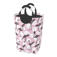 thumbnail image 1 of Lsque Pineapple Flamingo Laundry Basket, Laundry Hamper, Dirty Clothes Hamper for Laundry, Collapsible, Waterproof Laundry Baskets with Aluminum Handles for Laundry, Dorm, Family, 1 of 6