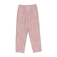 thumbnail image 1 of Lsque Pink Stripes Print Women's Pajama Pants, Lounge Pant - Comfortable Home Wear,Elastic Waistband, Stylish Design-X-Large, 1 of 9