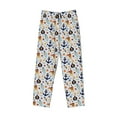 thumbnail image 1 of Lsque Pirate Skull And Anchor Print Men's Pajama Pants, Lounge Pant - Comfortable Home Wear,Elastic Waistband, Stylish Design-Medium, 1 of 9