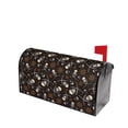 thumbnail image 1 of Lsque Pirate Skulls Mailbox Cover Standard Size ,Magnetic Mailbox Covers Post Wraps Letter Box Cover -25.5x21 in, 1 of 9