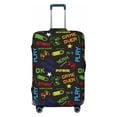 thumbnail image 1 of Lsque Pixel Game Printed Luggage Cover, Travel Luggage Protector,Scratch and Dirt Resistant, Fits 18-32 Inch Luggage - Medium, 1 of 9