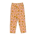 thumbnail image 1 of Lsque Plaid Sunflower Print Women's Pajama Pants, Lounge Pant - Comfortable Home Wear,Elastic Waistband, Stylish Design-Large, 1 of 9