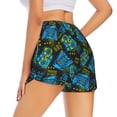 thumbnail image 1 of Lsque Play Game Printed Women's Running Shorts with Liner Pockets,Elastic Quick Dry Workout Athletic Gym Yoga Shorts,Womens High Waist Shorts-XX-Large, 1 of 9