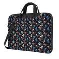 thumbnail image 1 of Lsque Play Hockey Pattern Laptop Bag – Portable & Slim Single-Shoulder Computer Case with Adjustable Strap, Protective, Lightweight for 13”/14”/15.6” Laptops, 1 of 8