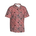 thumbnail image 1 of Lsque Poker pattern Hawaiian Shirt for Men, Unisex Summer Beach Casual Short Sleeve Button Down Shirts-XX-Large, 1 of 9