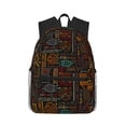thumbnail image 1 of Lsque Polynesian Turtles Classic Casual Backpack - Large Capacity Water-Resistant Backpack for School, Work, Travel, and Outdoor Activities, 1 of 8