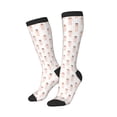 thumbnail image 1 of Lsque Poodle Dog Printed Crew Socks Men's Women's LightWeight Thin Casual Calf Socks ,Knee High Socks,Cotton Socks, 1 of 9