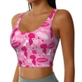 thumbnail image 1 of Lsque Poodle Dog Printed Women'S Sports Bra, Compression, Moisture Wicking, High-Impact Sports Bra For Women,Supportive sports bra-, 1 of 9