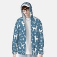 thumbnail image 1 of Lsque Poodle Dog UPF 50+ Lightweight Sun Protection Men's Women's Long Sleeve Shirt, Hoodie Performance -X-Large, 1 of 9