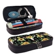 thumbnail image 1 of Lsque Printed Big Capacity PU Leather Pencil Case Large Pencil Pouch Stationery Pen Bag Pencil Holder for Teen, 1 of 6