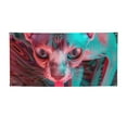 thumbnail image 1 of Lsque Psychedelic Hairless Cat Pattern Party Banner, Festive Banner , Holiday Celebrations and Events for Carnival Birthday Party Festival Decorations-Medium, 1 of 8