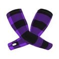 thumbnail image 1 of Lsque Purple Buffalo Plaid Cooling Arm Sleeves for Men & Women -Compression Sleeves to Cover Arms for Working,Sun Sleeves for UV Protection,Breathable, Moisture-Wicking, 1 of 8