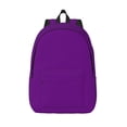 thumbnail image 1 of Lsque Purple Pattern Canvas Daypack, Durable Backpack, High-quality Versatile Backpack,Vintage Compact Backpack-Medium, 1 of 6