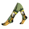 thumbnail image 1 of Lsque Quirky Cartoon 123 Pattern Sport Compression Socks for Men & Women 15-20 mmHg Knee High Nurse Pregnant Running Medical and Travel Athletic, 1 of 6