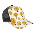 thumbnail image 1 of Lsque Qutumn Tree Printed Trucker Hat - Baseball Cap for Men Women - Breathable Mesh Side, Adjustable Fit - for Casual Wear, 1 of 7