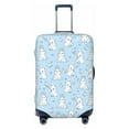 thumbnail image 1 of Lsque Rabbit And Bird Printed Luggage Cover, Travel Luggage Protector,Scratch and Dirt Resistant, Fits 18-32 Inch Luggage -, 1 of 9