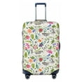 thumbnail image 1 of Lsque Rabbit And Butterfly Printed Luggage Cover, Travel Luggage Protector,Scratch and Dirt Resistant, Fits 18-32 Inch Luggage - X-Large, 1 of 9