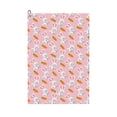 thumbnail image 1 of Lsque Rabbit And Carrot Premium Golf Towel - Ultra Absorbent and Quick Drying Microfiber Towel with Carabiner - Gift for Men -24" X 16", 1 of 8