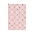 thumbnail image 1 of Lsque Rabbit And Cherry Premium Golf Towel - Ultra Absorbent and Quick Drying Microfiber Towel with Carabiner - Gift for Men -24" X 16", 1 of 8