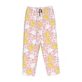 thumbnail image 1 of Lsque Rabbit And Chick Print Women's Pajama Pants, Lounge Pant - Comfortable Home Wear,Elastic Waistband, Stylish Design-Large, 1 of 9
