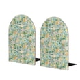 thumbnail image 1 of Lsque Rabbit And Chick Printed Wood Bookends,Non-Skid Bookend for Shelves,Heavy Duty Support Bookends,Non-Slip Foam Pads for Office, Home, and Library,1 Pair, 1 of 8