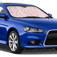 thumbnail image 1 of Lsque Rabbit And Cloud Car Windshield Sun Shade | Accordion Folding Style Auto Shade for Car Truck SUV Van | Blocks UV Rays Sun Visor Protector | Medium, 1 of 7